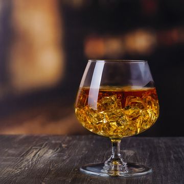 a glass of whisky