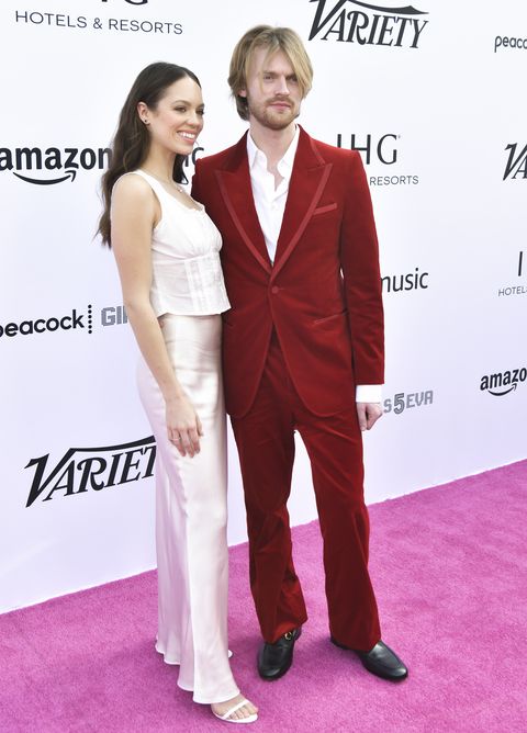claudia sulewski and finneas o'connell at variety's hitmakers event