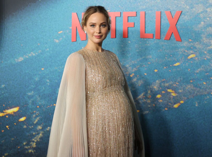 Jennifer Lawrence shares her baby's name for the first time