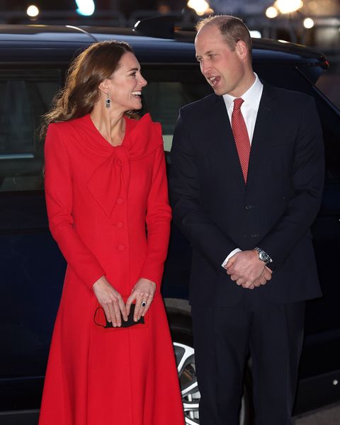 london, england   december 08 prince william, duke of cambridge and catherine, duchess of cambridge attend the together at christmas community carol service on december 08, 2021 in london, england photo by chris jacksongetty images