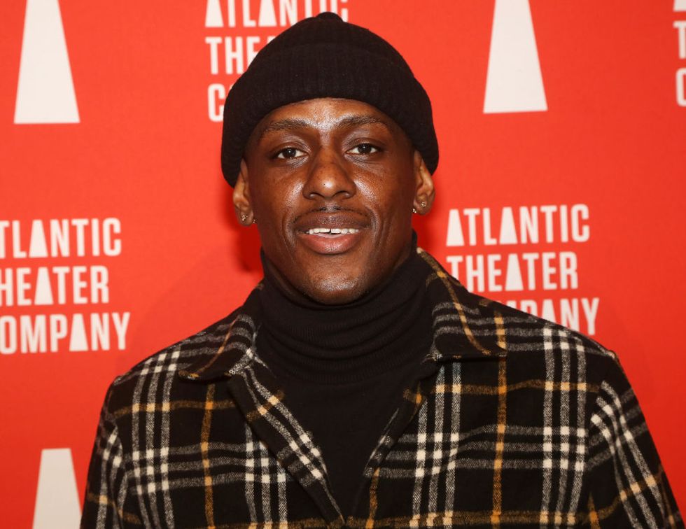 new york, new york december 08 associate choreographer darius barnes poses at the opening night of atlantic theater companys kimberly akimbo at the linda gross theater on december 8, 2021 in new york city photo by bruce glikasgetty images