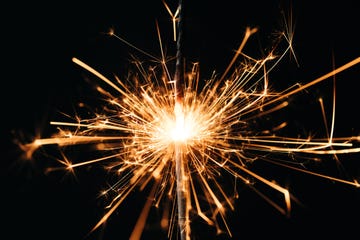 sparkler conceptual illustration of an orgasm