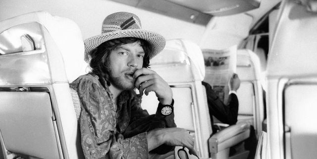 Jagger On Plane