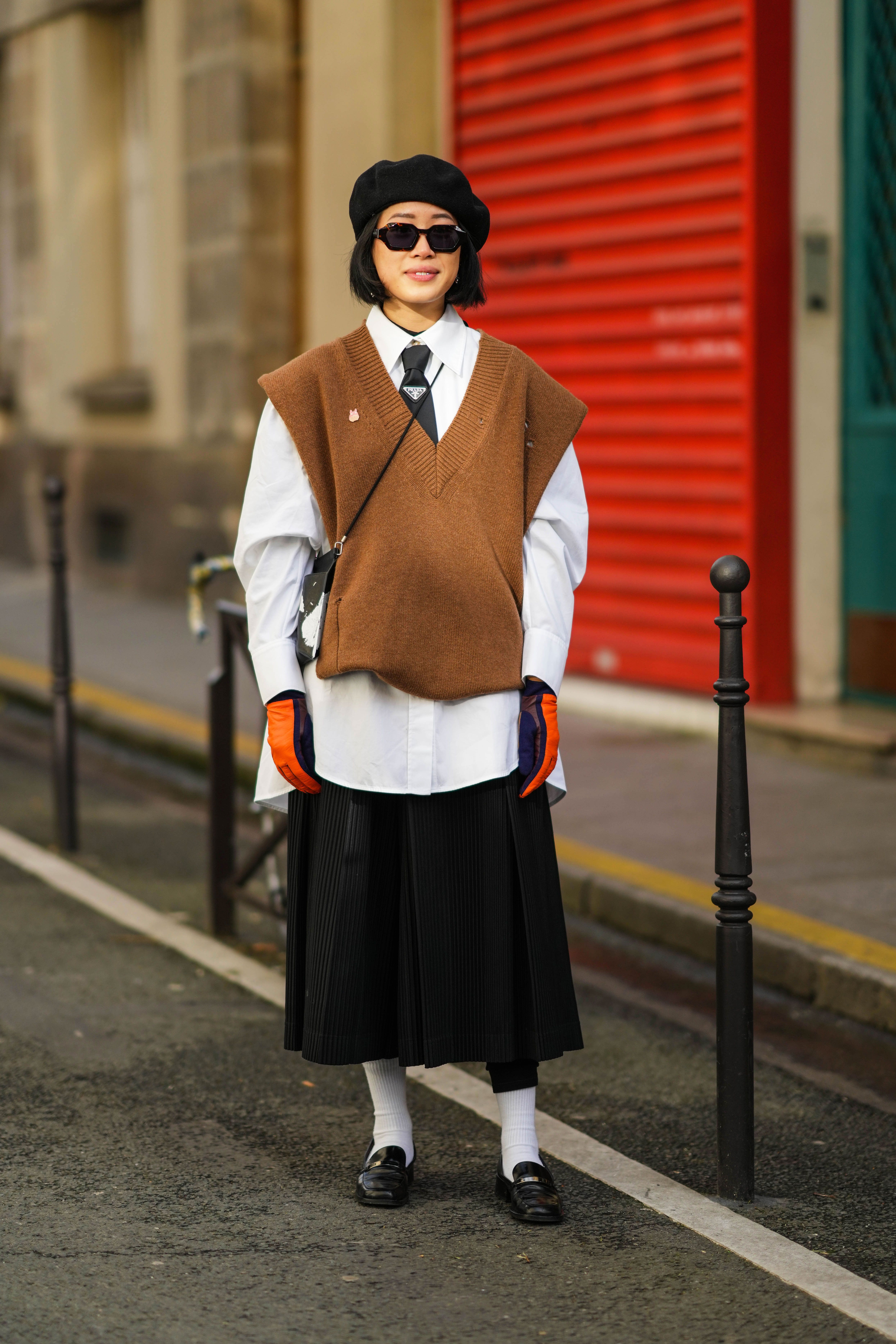 How to Style a Sweater Vest - Chic Sweater Vest Outfit from