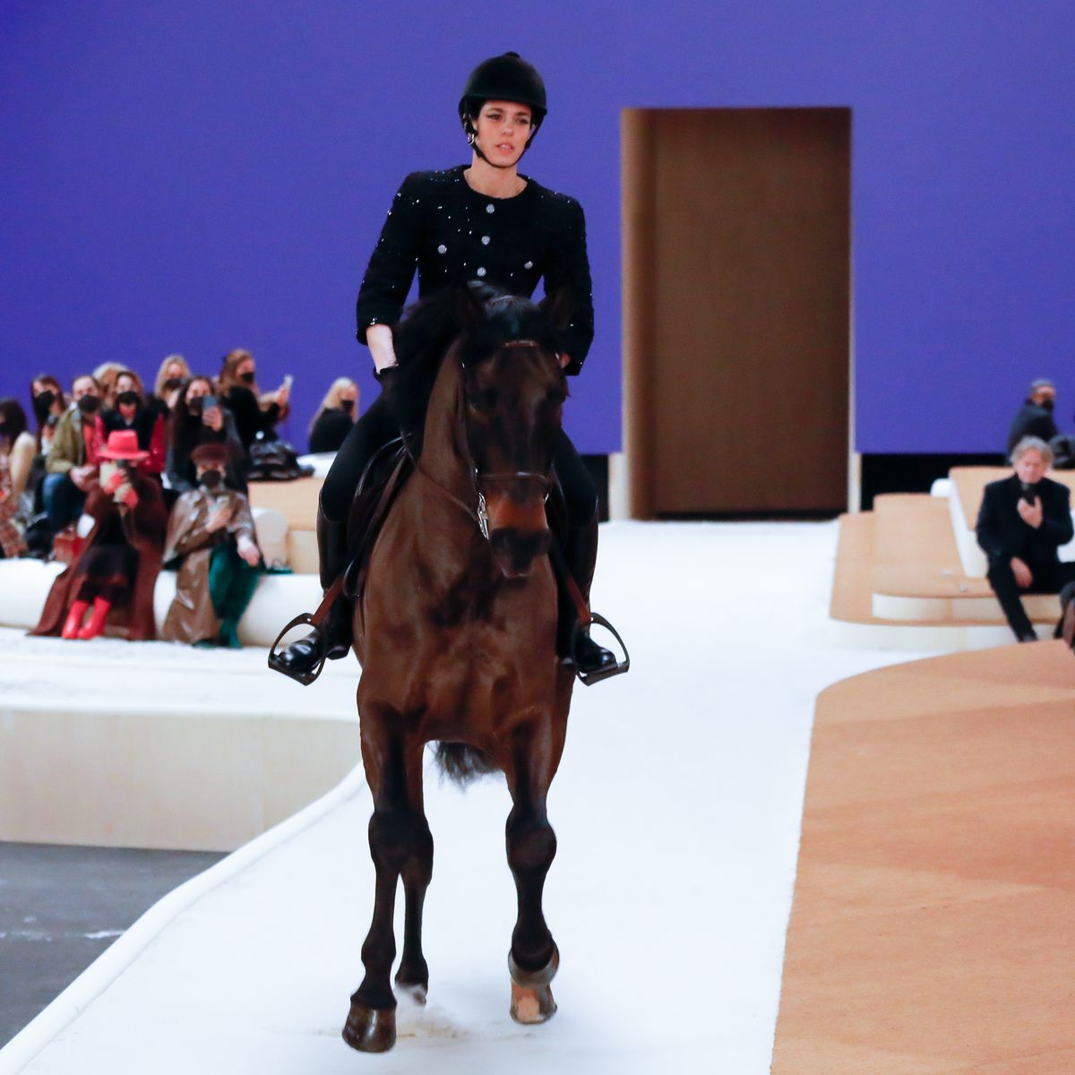 Chanel Bucks The Trend With A Horse And A Royal On Haute Couture Runway