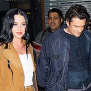 katy perry and orlando bloom in new york city on january 28, 2022