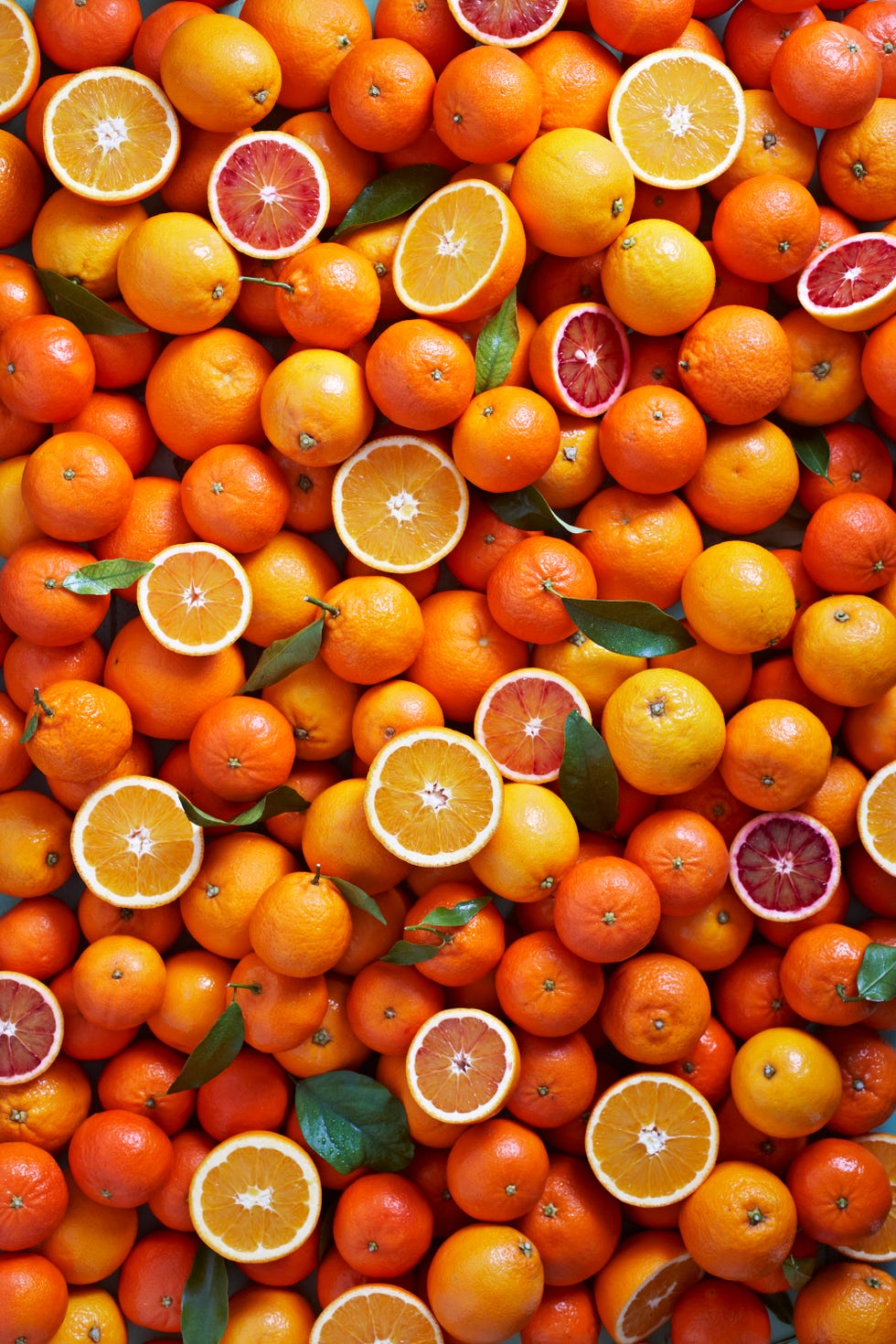 citrus fruits overhead