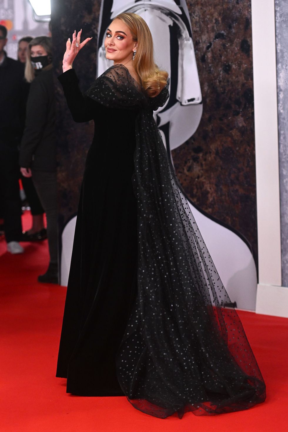 adele at the brit awards 2022