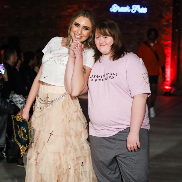 tiktoker and sister celebrate the disabled community at new york fashion week