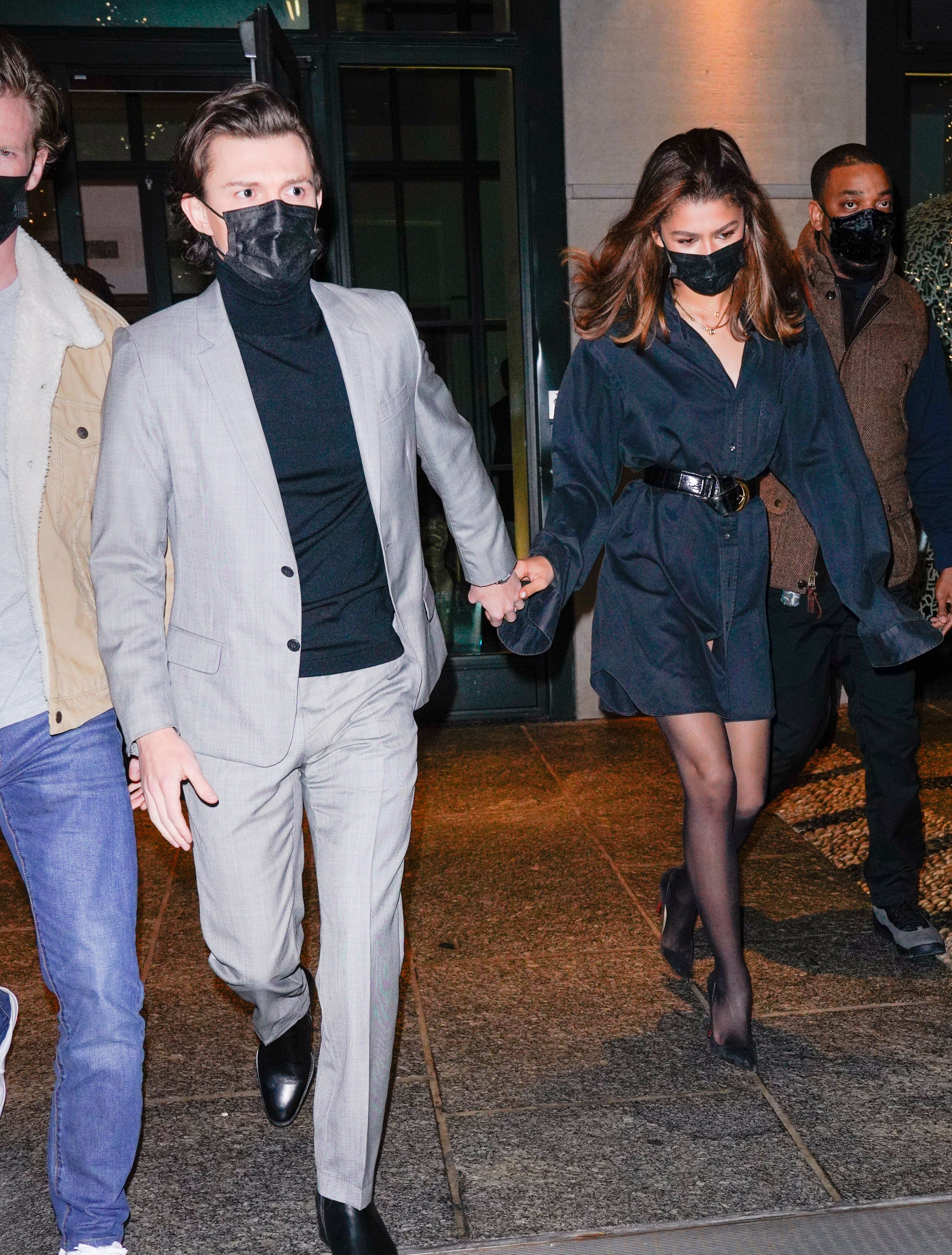 Tom Holland & Zendaya Spotted Holding Hands in NYC