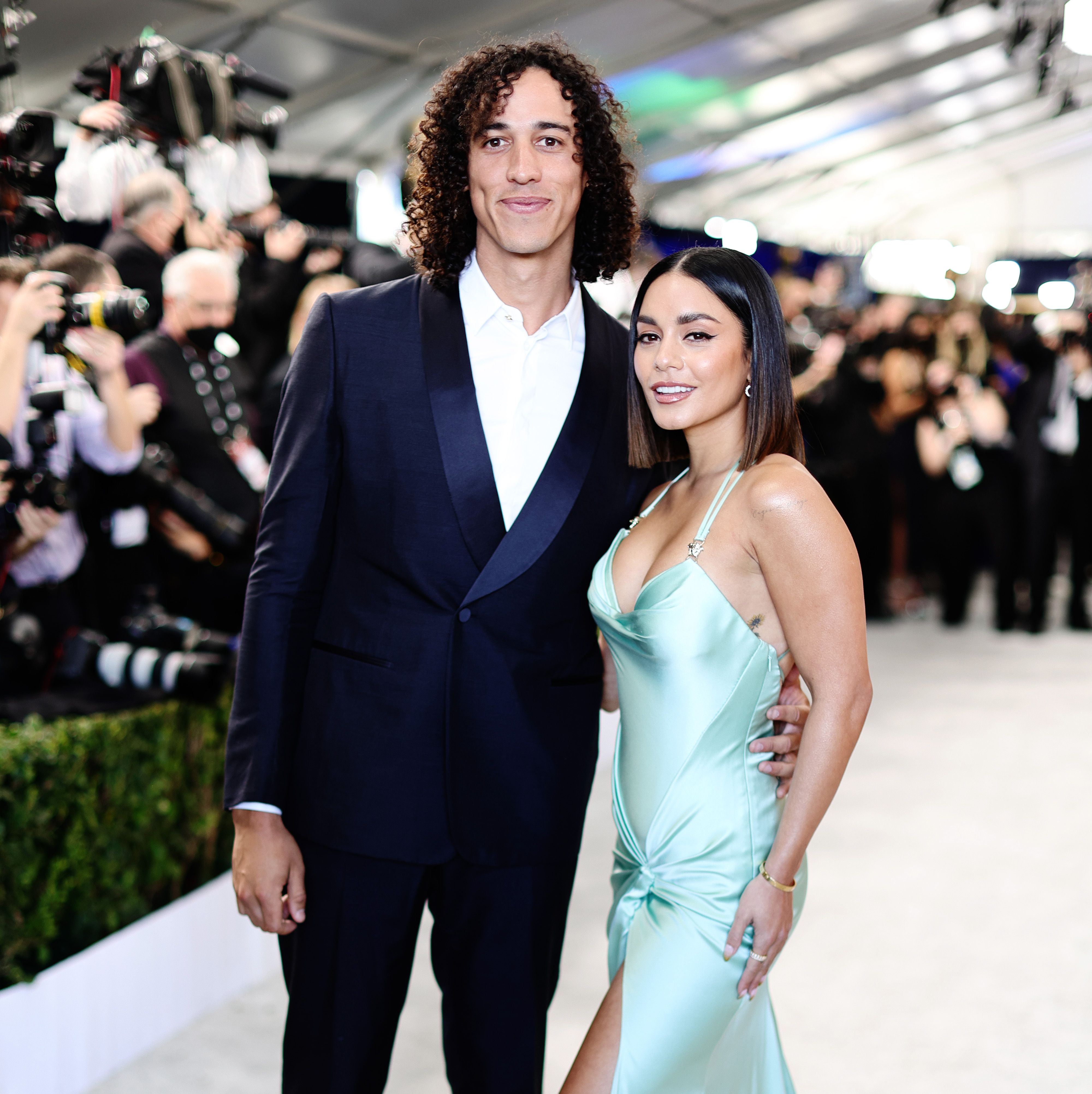 Hudgens' MLB boyfriend is said to have secretly proposed months ago.