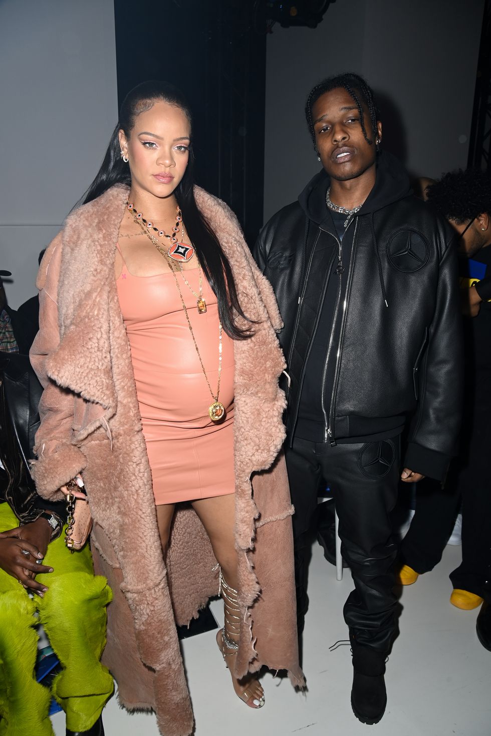 SO CUTE! Rihanna and A$AP Rocky at Louis Vuitton show 