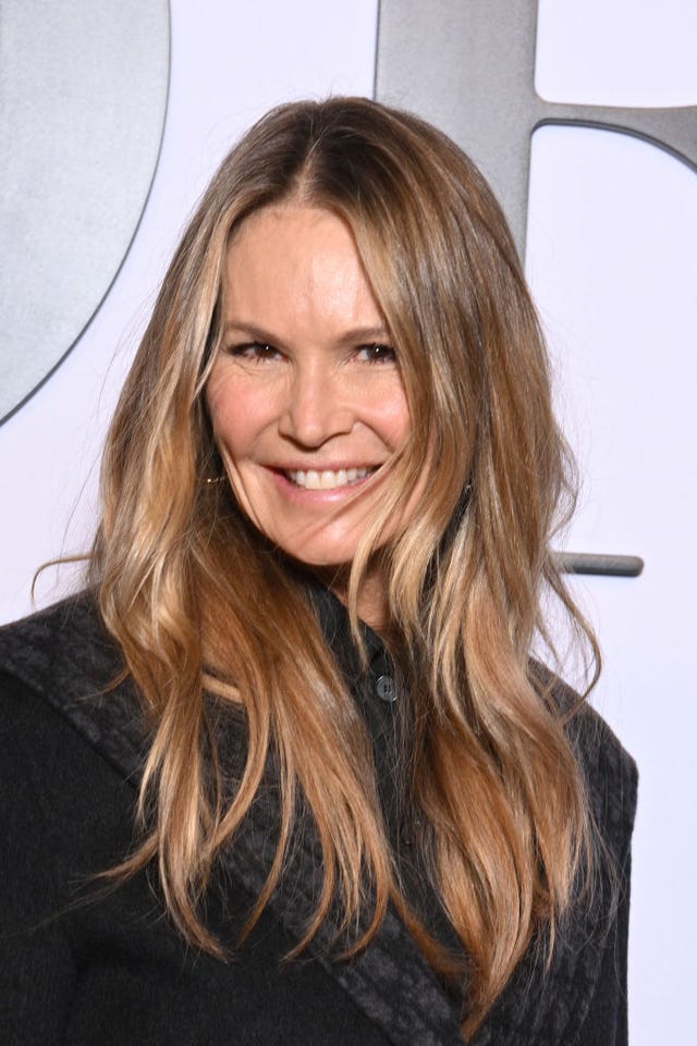 paris, france march 01 editorial use only for non editorial use please seek approval from fashion house elle macpherson attends the dior womenswear fallwinter 20222023 show as part of paris fashion week on march 01, 2022 in paris, france photo by stephane cardinale corbiscorbis via getty images