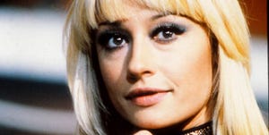 Close up of Raffaella Carra