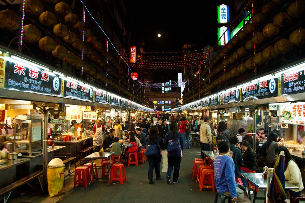 Market, Marketplace, Bazaar, Public space, Retail, City, Building, Human settlement, Town, Night, 