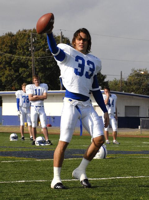 friday night lights    leave no one behind episode 14    air date 02012008    pictured taylor kitsch as tim riggins  photo by bill recordsnbcu photo banknbcuniversal via getty images via getty images