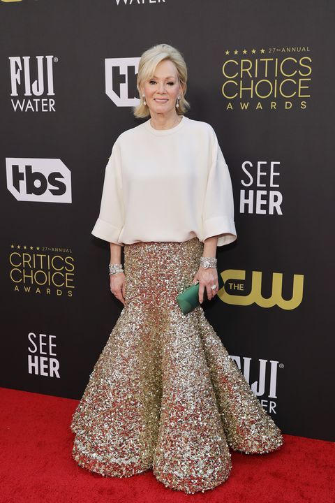 los angeles, california   march 13 jean smart attends the 27th annual critics choice awards at fairmont century plaza on march 13, 2022 in los angeles, california photo by amy sussmangetty images for critics choice association