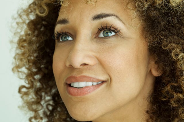 beautiful woman of colour portrait
