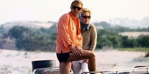 steve mcqueen 1930 1980, us actor, and faye dunaway, us actress, posing in an open top car in a publicity image issued for the film, the thomas crown affair, usa, 1968 the crime drama, directed by norman jewison, starred mcqueen as thomas crown and dunaway as vicki anderson photo by silver screen collectiongetty images