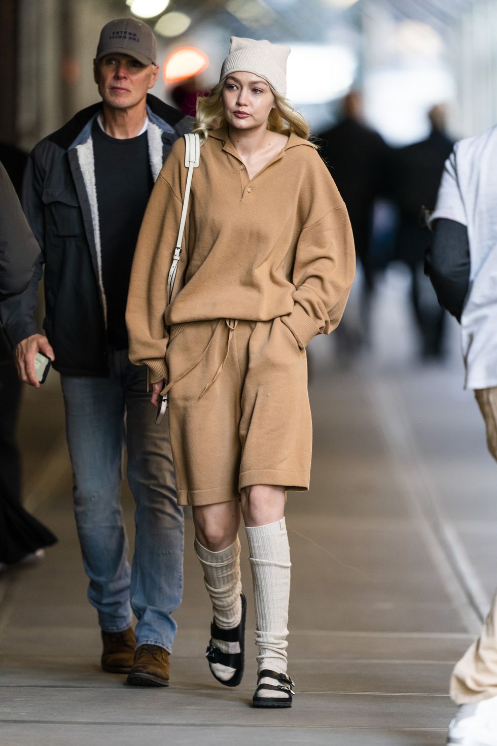 new york, new york march 21 gigi hadid is seen in chelsea on march 21, 2022 in new york city photo by gothamgc images