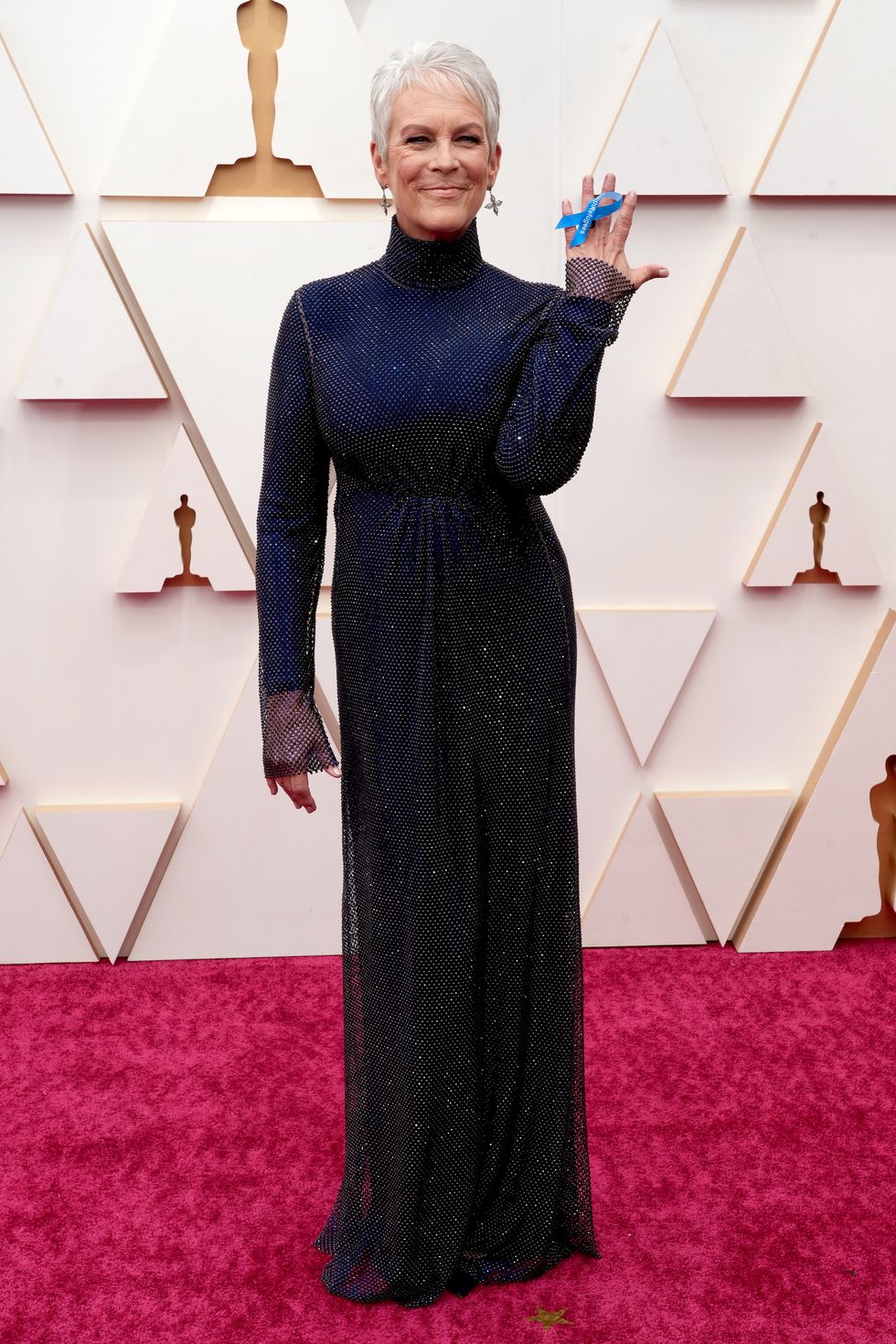 Oscars 2023: Why Are the Stars Wearing Blue Ribbons?