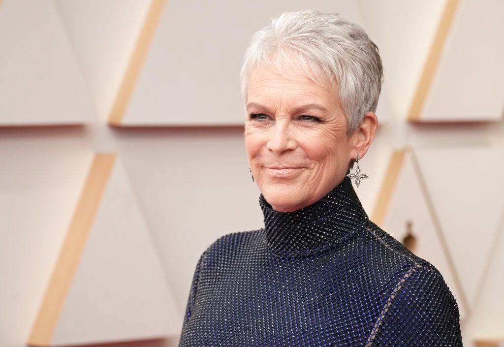 jamie lee curtis puppy oscars