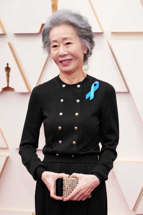 hollywood, california   march 27 yoon yeo jeong attends the 94th annual academy awards at hollywood and highland on march 27, 2022 in hollywood, california photo by kevin mazurwireimage