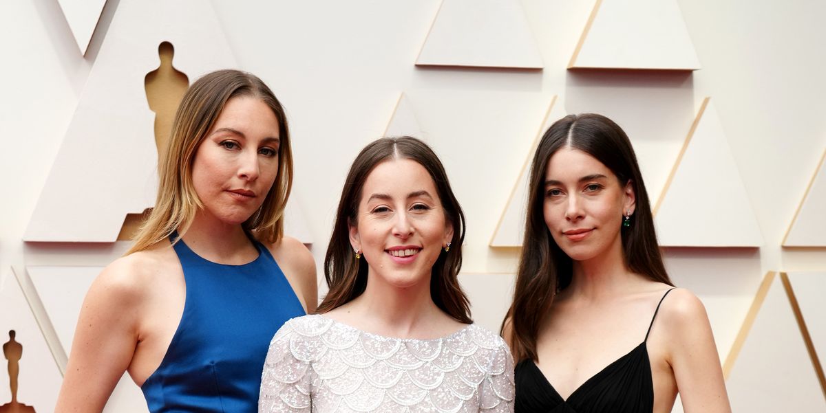 Este Haim, Danielle Haim and Alana Haim attend the Louis Vuitton
