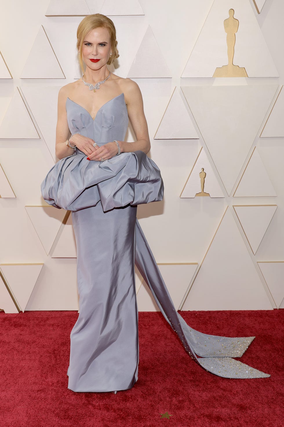 hollywood, california   march 27 nicole kidman attends the 94th annual academy awards at hollywood and highland on march 27, 2022 in hollywood, california photo by mike coppolagetty images