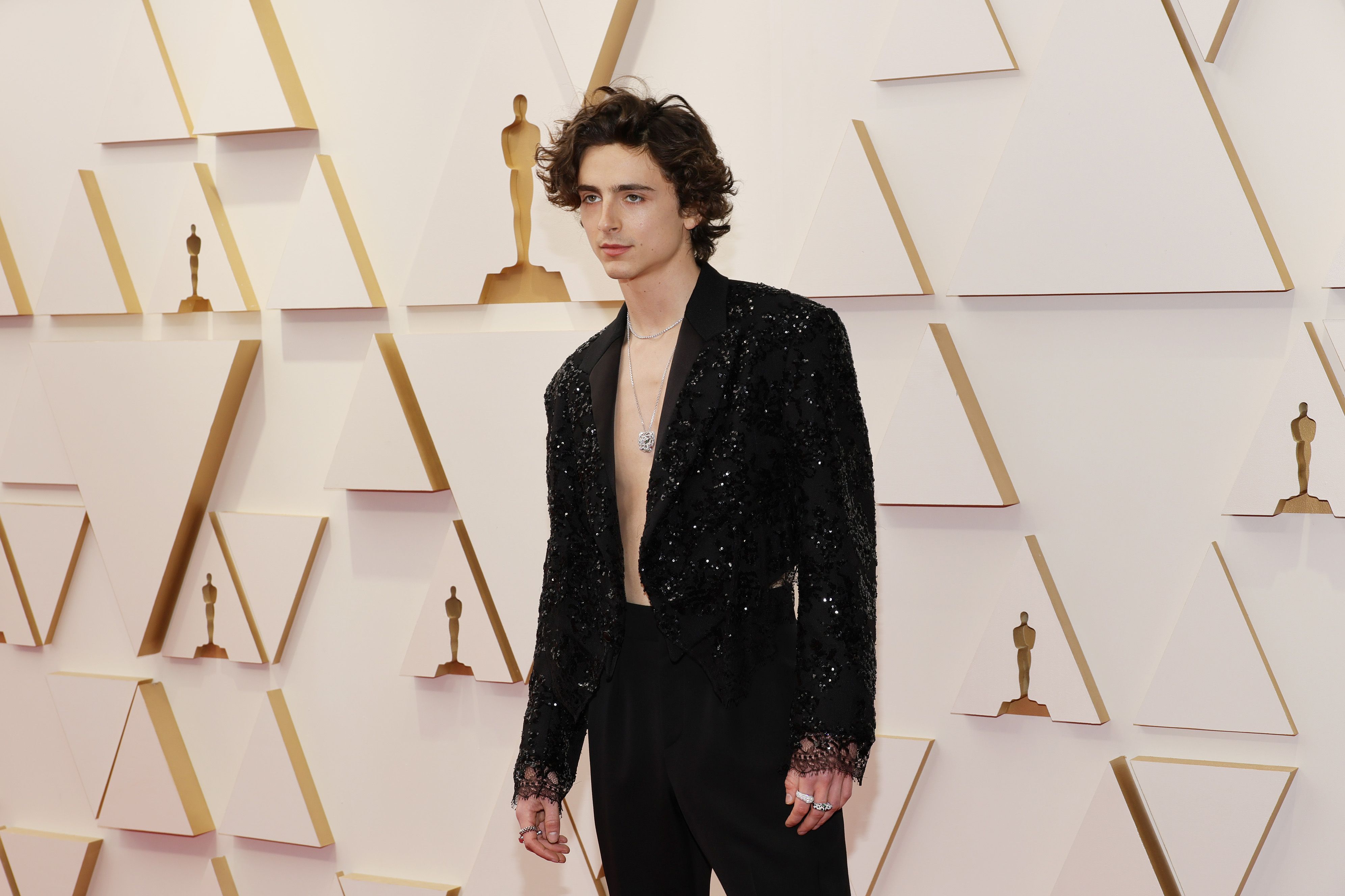 Oscars 2022: 'Dune' rules at Oscars 2022: Film lifts 6 trophies, Timothee  Chalamet sizzles 'shirtless' on the red carpet - The Economic Times
