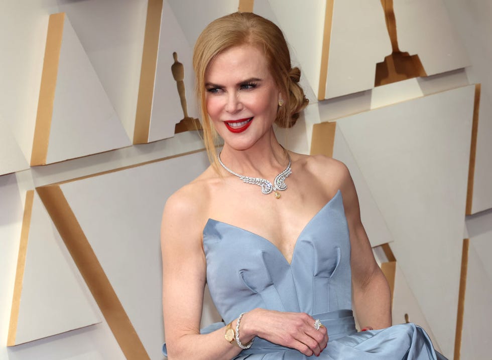 nicole kidman armani gown oscars