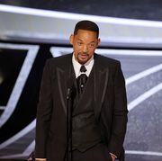 hollywood, california   march 27 will smith accepts the actor in a leading role award for ‘king richard’ onstage during the 94th annual academy awards at dolby theatre on march 27, 2022 in hollywood, california photo by neilson barnardgetty images