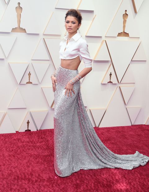 hollywood, california march 27 zendaya attends the 94th annual academy awards at hollywood and highland on march 27, 2022 in hollywood, california photo by david livingstongetty images