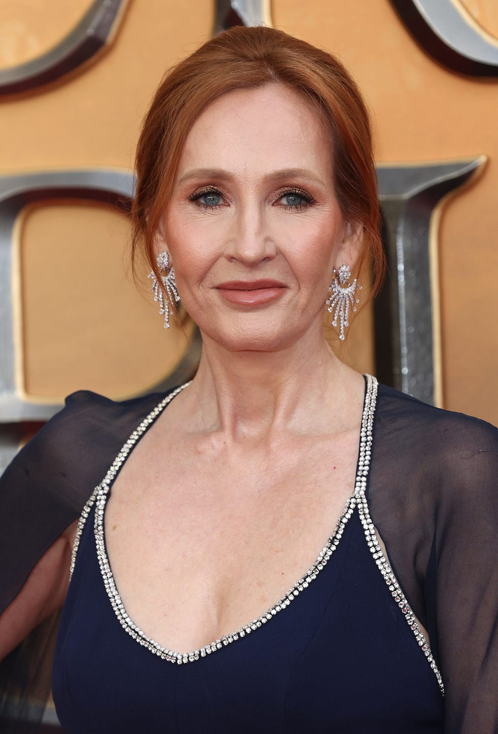 london, england march 29: j.k. rowling attends fantastic beasts: the secrets of dumbledore world premiere at the royal festival hall on march 29, 2022 in london, england. (photo by mike marsland/wireimage)
