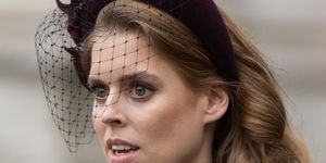 london, england march 29 princess beatrice of york at the memorial service for the duke of edinburgh at westminster abbey on march 29, 2022 in london, england photo by samir husseinwireimage