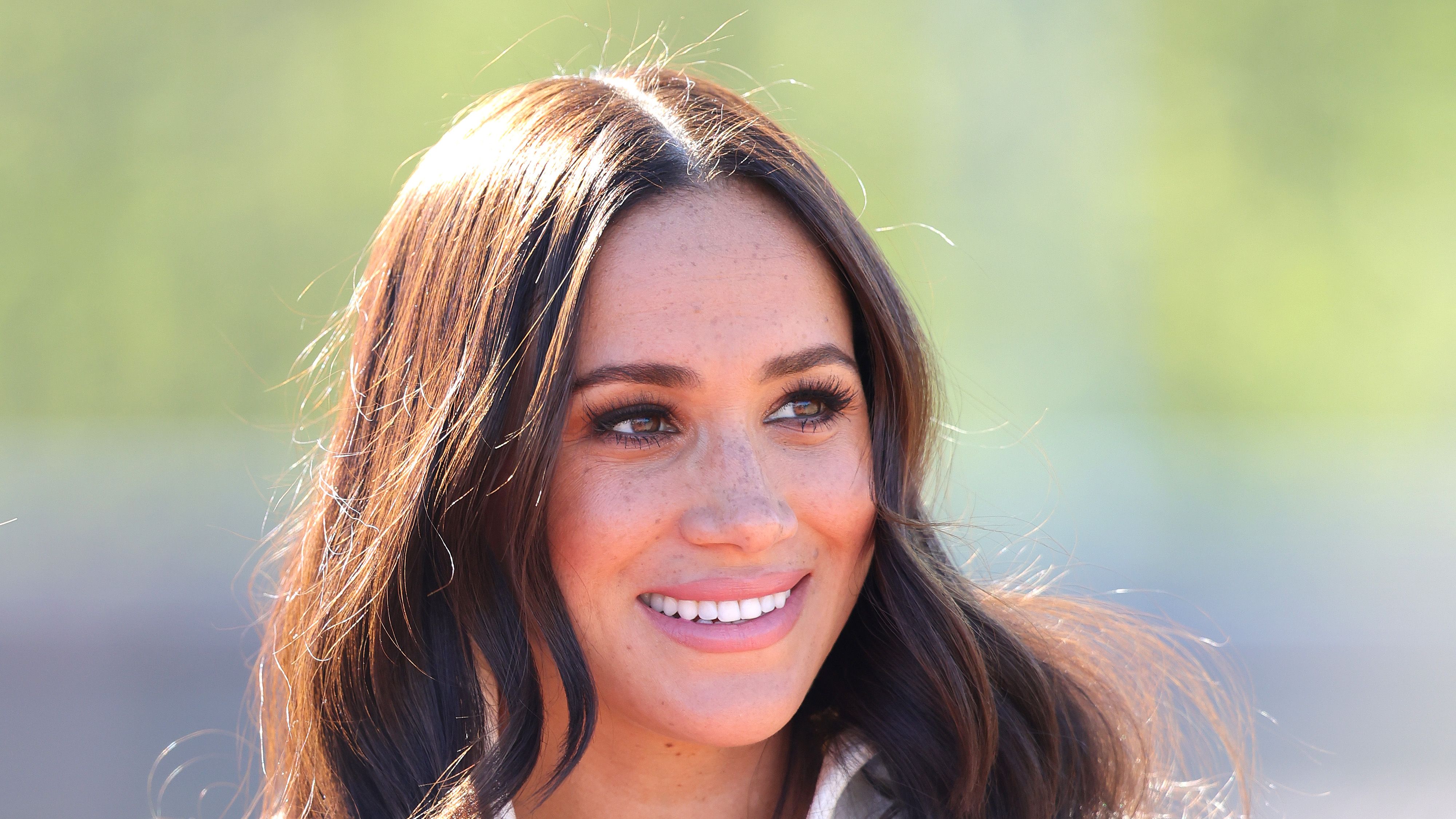 Photos: Meghan Markle steps out in camel coat in California with mysterious  patch - Vanguard News
