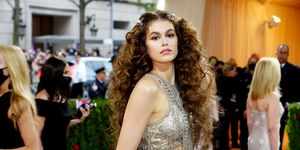new york, new york   may 02 kaia gerber attends the 2022 met gala celebrating in america an anthology of fashion at the metropolitan museum of art on may 02, 2022 in new york city photo by jeff kravitzfilmmagic