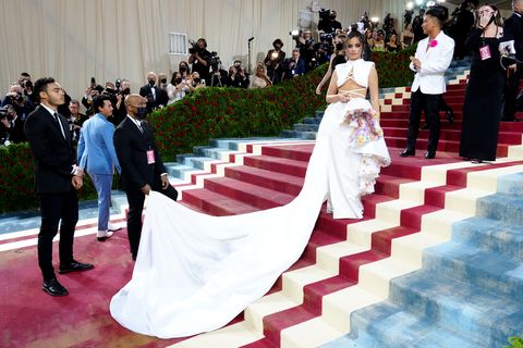 new york, new york   may 02 camila cabello attends the 2022 met gala celebrating in america an anthology of fashion at the metropolitan museum of art on may 02, 2022 in new york city photo by jeff kravitzfilmmagic