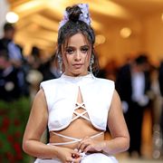 new york, new york   may 02 camila cabello attends the 2022 met gala celebrating "in america an anthology of fashion" at the metropolitan museum of art on may 02, 2022 in new york city photo by dimitrios kambourisgetty images for the met museumvogue