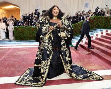 new york, new york   may 02 lizzo attends the 2022 met gala celebrating "in america an anthology of fashion" at the metropolitan museum of art on may 02, 2022 in new york city photo by jamie mccarthygetty images