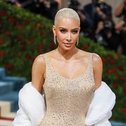 new york, new york   may 02 kim kardashian attends the 2022 met gala celebrating in america an anthology of fashion at the metropolitan museum of art on may 02, 2022 in new york city photo by theo wargowireimage