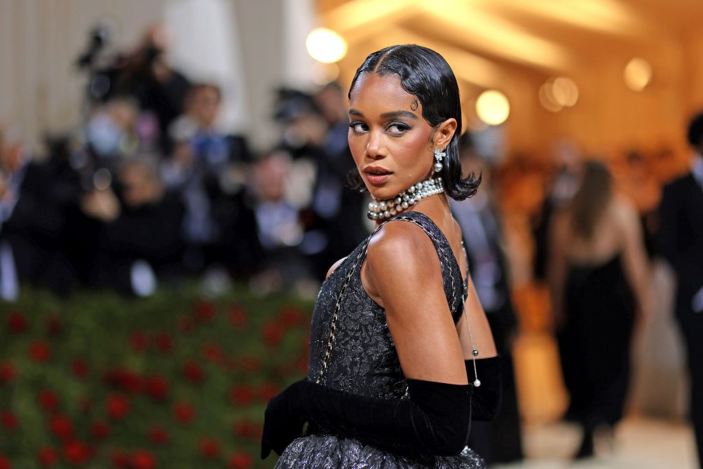 All the Details On Laura Harrier's 2022 Met Gala H&M Dress