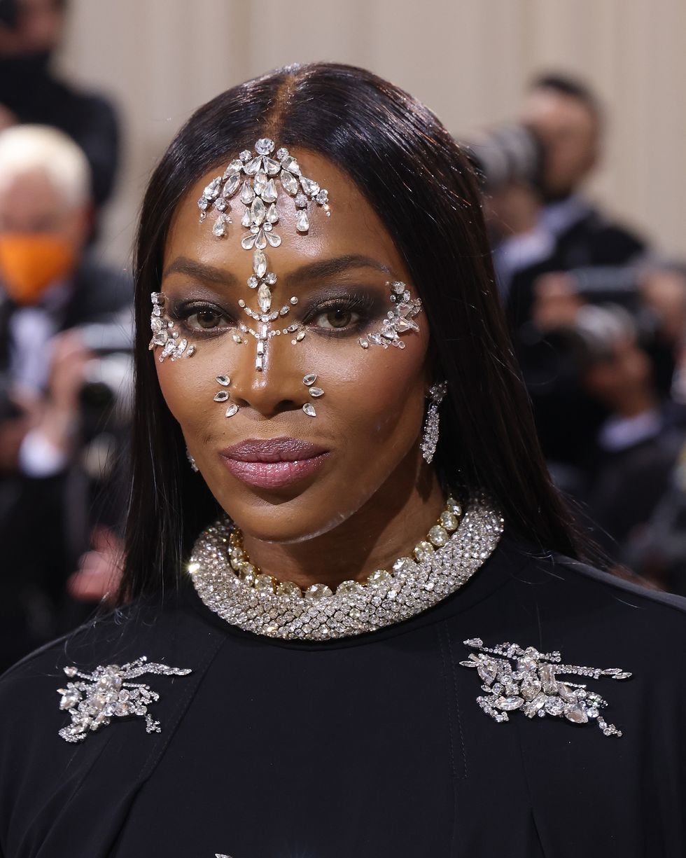 new york, new york may 02 naomi campbell attends in america an anthology of fashion, the 2022 costume institute benefit at the metropolitan museum of art on may 02, 2022 in new york city photo by taylor hillgetty images
