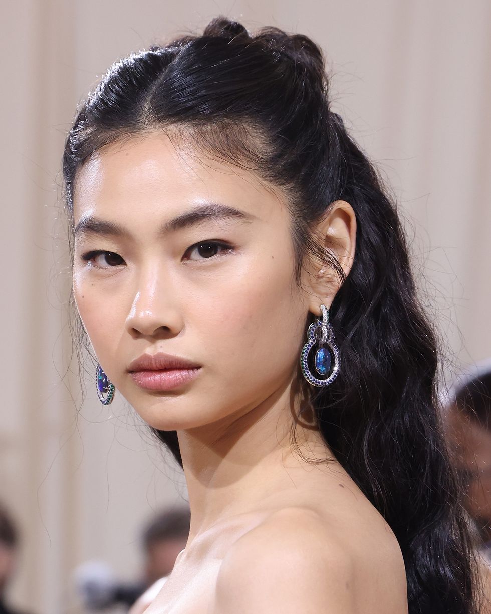 HoYeon Jung attends The 2022 Met Gala Celebrating 'In America: An