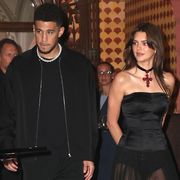 portofino, italy   may 20 devin booker  and kendall jenner are seen out in portofino after dinner at ristorante puny  on may 20, 2022 in portofino, italy photo by ninogc images