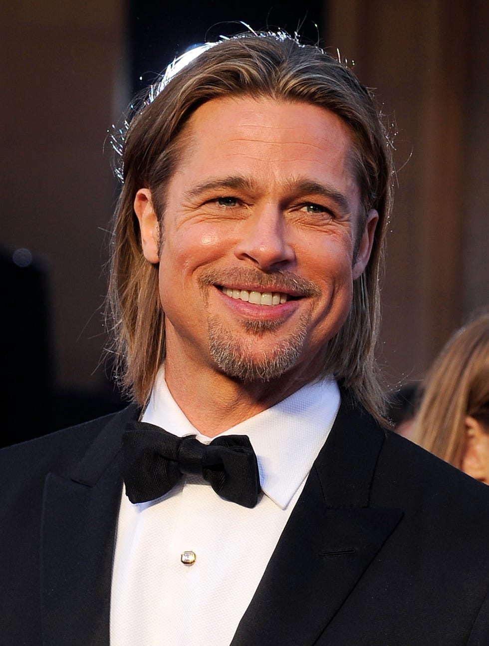 Hair, Facial hair, Beard, Suit, Hairstyle, Formal wear, Forehead, Bow tie, Chin, Eyebrow, 