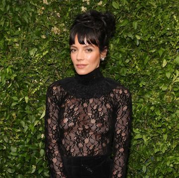 new york, new york june 13 lily allen attends the 2022 tribeca film festival chanel arts dinner at balthazar on june 13, 2022 in new york city photo by taylor hillgetty images