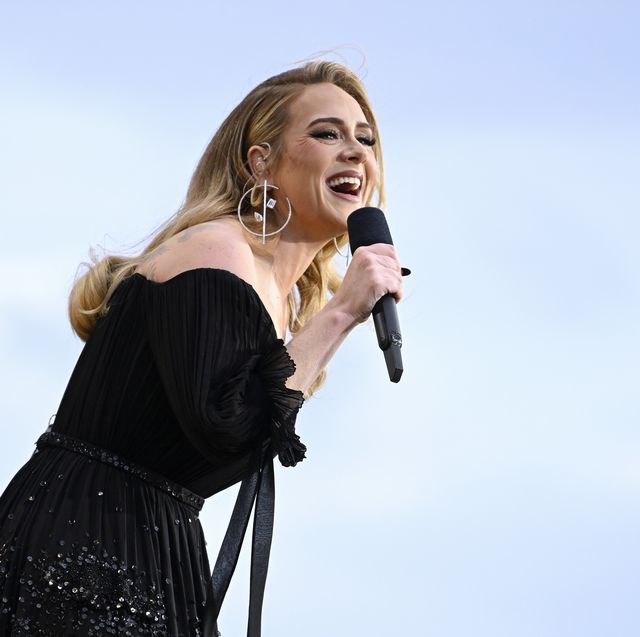 london, england july 02 adele performs on stage as american express present bst hyde park in hyde park on july 02, 2022 in london, england photo by gareth cattermolegetty images for adele
