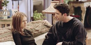 friends    the one the morning after    episode 16    aired 2201997    pictured l r jennifer aniston as rachel green, david schwimmer as ross geller    photo by nbcu photo bank