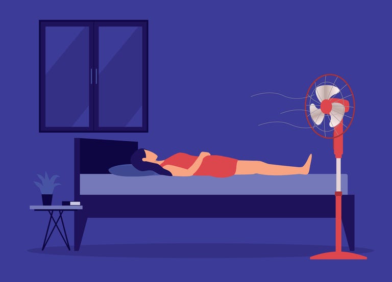 how to sleep in a heatwave